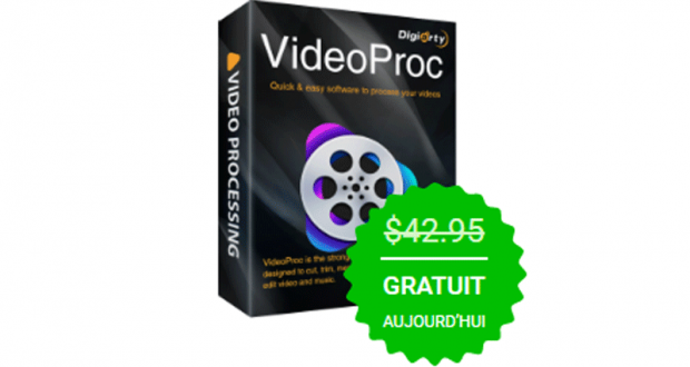 Logiciel VideoProc 3.4 gratuit