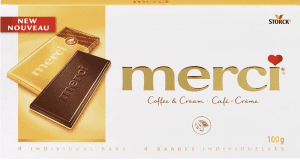 Obtenez gratuitement une barre de chocolat Merci