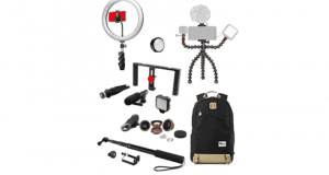 Un Ensemble d’accessoires photo (Valeur de 1514 $)