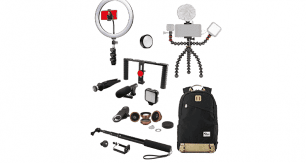 Un Ensemble d’accessoires photo (Valeur de 1514 $)