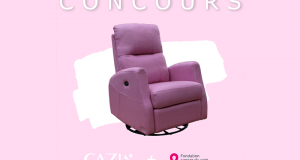 Un fauteuil Athènes rose offert par CAZIS