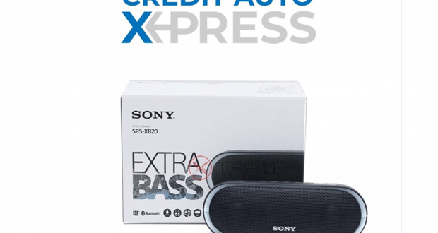 Un haut-parleur sans fil portatif Sony-XB20