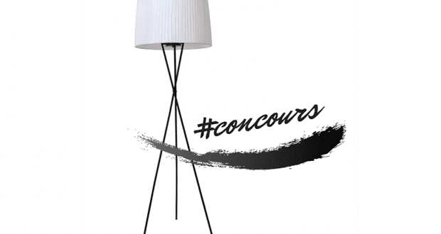 Une lampe sur pied Belloni d'une valeur de 179$