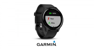 Une montre de course avec GPS Garmin Vivoactive 3
