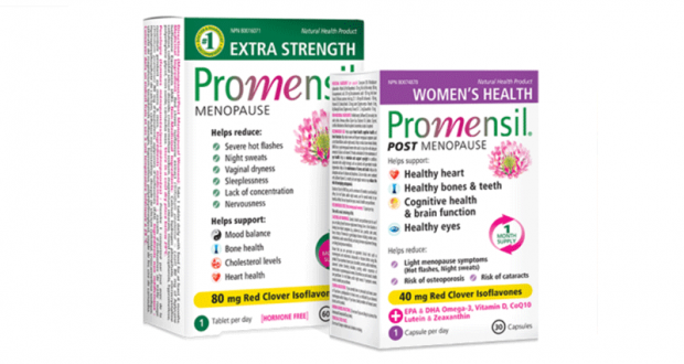 Échantillons Gratuits de Promensil Natural Menopause Relief