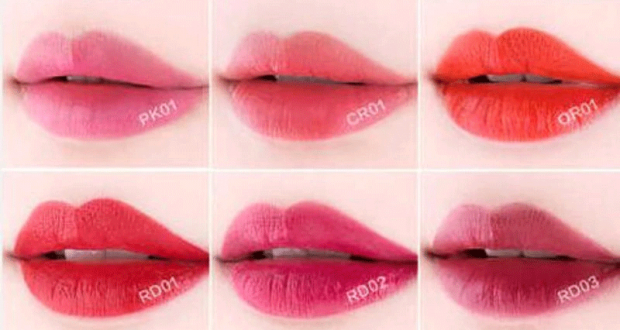 Échantillons gratuits de Rouge à lèvres liquide