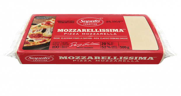 Barre de fromage Mozzarellissima Saputo 500g à 3.98$