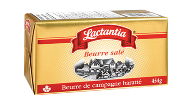 Beurre salé Lactantia à 2.94$