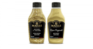 Coupon de 1$ à l'achat d'une moutarde Maille comprimable