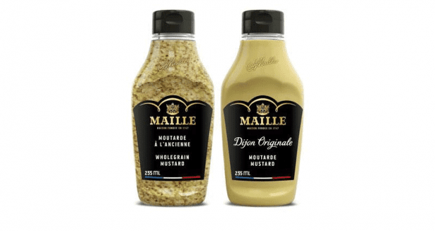 Coupon de 1$ à l'achat d'une moutarde Maille comprimable