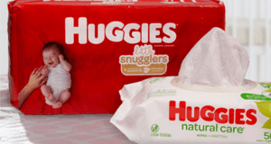 Coupon de 3$ à l'achat de tout emballage de couches et lingettes Huggies