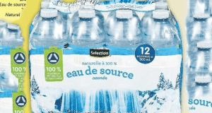 Eau de source naturelle Selection 12 x 500ml à 88¢