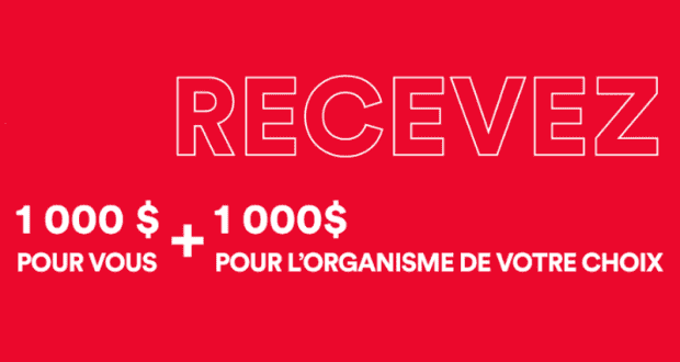 Gagnez 1 000 $ pour payer vos cadeaux