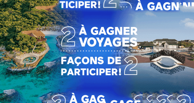 Gagnez 1 des 2 Voyages tout inclus pour deux à Cuba