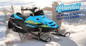 Gagnez Une motoneige Polaris Indy 120