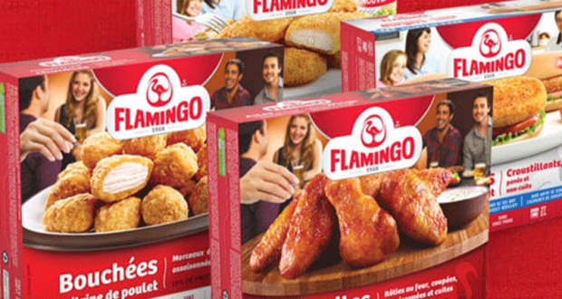 Produits de poulet surgelés Flamingo à 4.50$