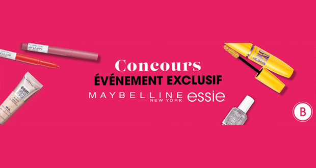 Un panier-cadeau Maybelline et Essie de 750 $