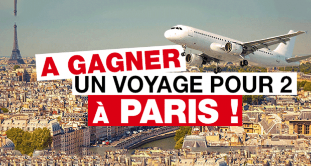 Un voyage pour 2 en France d'une valeur de 4000$