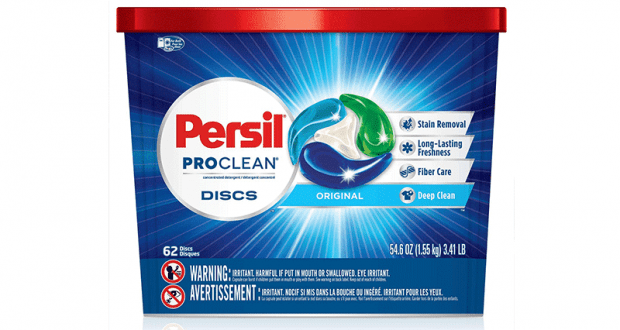 Échantillons gratuits de détergent concentré Persil ProClean Discs