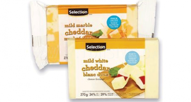 Barres de fromage Selection à 2$