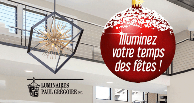 Carte-cadeau Luminaire Paul Grégoire de 500 $