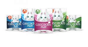 Emballage de 6 rouleaux Jumbo Cascades Tuff à 2.49$