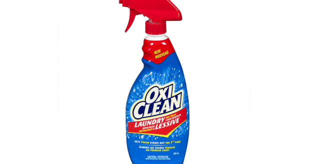 GRATUIT Un détachant à lessive en vaporisateur OxiClean 650ml