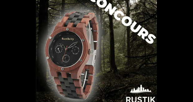 Gagnez Une montre en bois