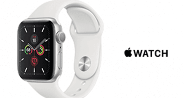 Gagnez une Apple Watch Series 5 GPS (Valeur de 529$)