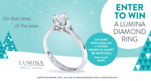 Gagnez une Bague diamant d'une valeur de 4900$