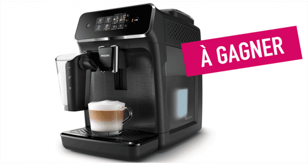 Machines a Espresso LatteGo de Philips + 2kg de café