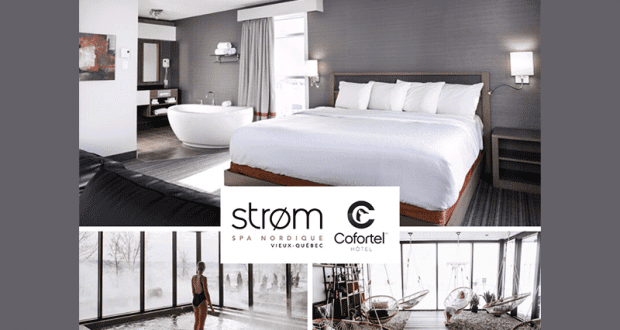 Nuitée à l'Hôtel Cofortel + expérience thermale Strom Spa Nordique