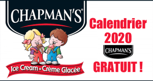 Obtenez gratuitement un calendrier Chapman’s 2020