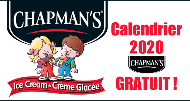 Obtenez gratuitement un calendrier Chapman’s 2020