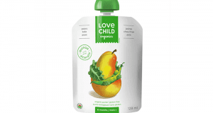 Obtenez gratuitement une purée biologique Love Child