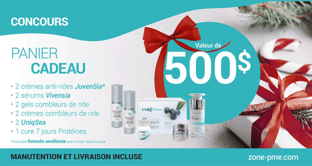 Panier cadeau beauté de 500$