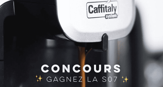 Une machine Caffitaly S07 + un mousseur à lait et... 1000$ de café