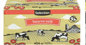 Beurre Selection 454g à 2.99$