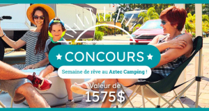 Gagnez Un séjour d’une semaine en famille dans un prêt à camper