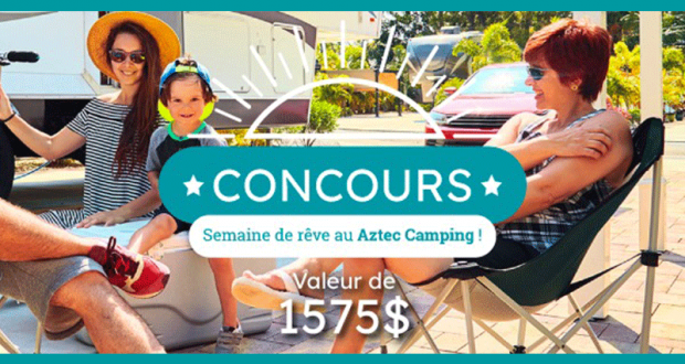 Gagnez Un séjour d’une semaine en famille dans un prêt à camper