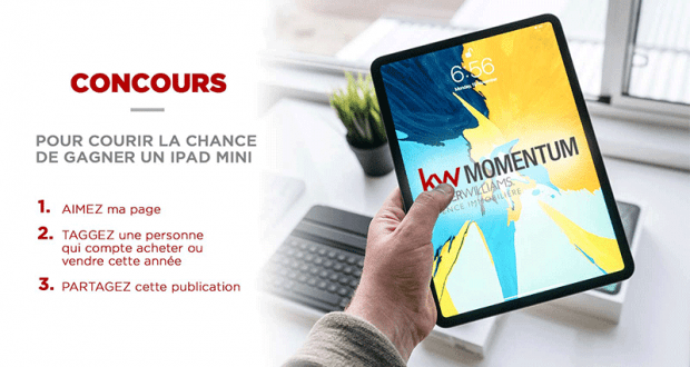 IPad mini (Valeur de 539 $)