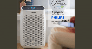 Un purificateur d'air de la marque Philips