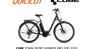 Un vélo CUBE Town Sport Hybride Pro 500 2020 (Valeur de 4200$)