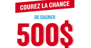500 $ Cash à gagner chaque jour