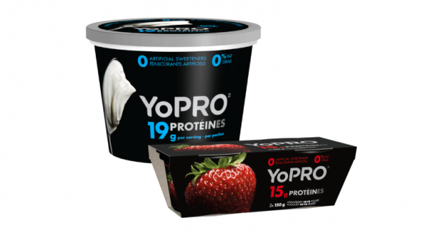 Coupon de 1$ à l'achat d'un emballage de yogourt skyr YoPRO