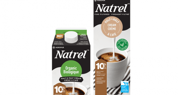 Coupon de 75¢ sur une crème Natrel finement filtrée ou biologique