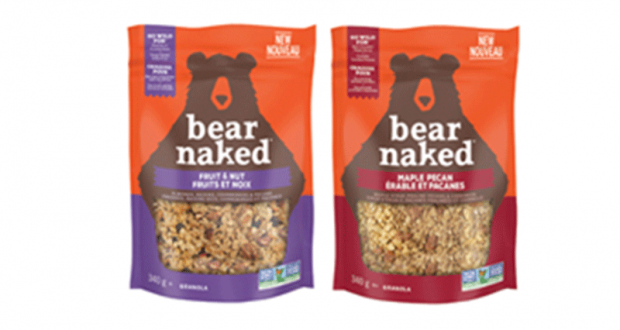 Coupon rabais de 3$ sur un produit Bear Naked granola