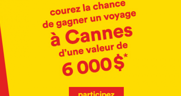 Gagnez Un voyage familial à Cannes (Valeur de 6 000$)