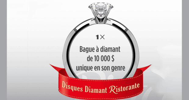 Gagnez une bague à diamant de 10 000 $ unique en son genre