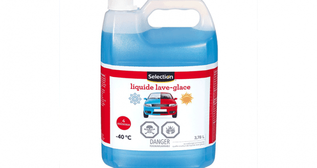 Liquide lave-glace Selection à 1.94$